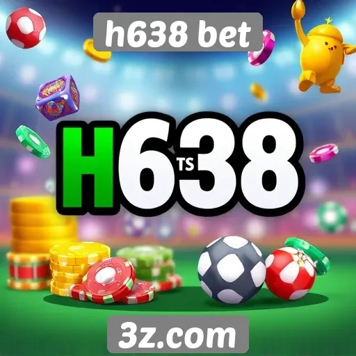 Variedade de jogos oferecidos pela h638 bet